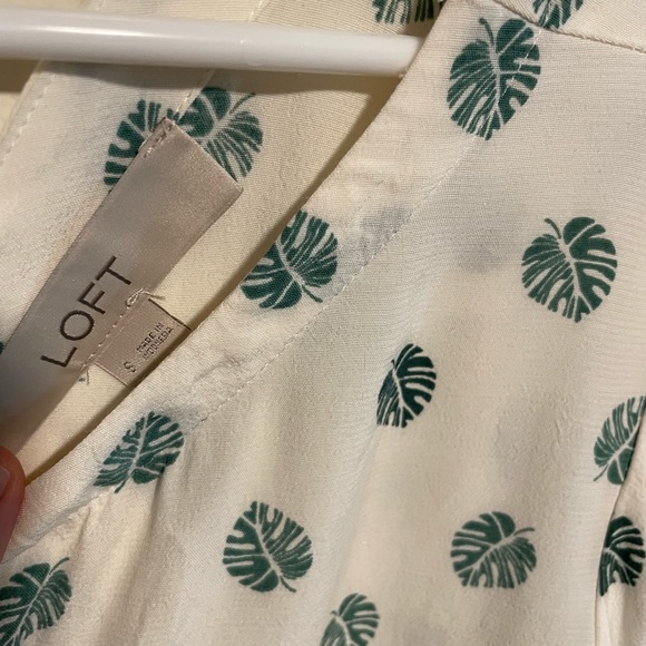Loft Palm Patterned Blouse - Picture 3 of 5